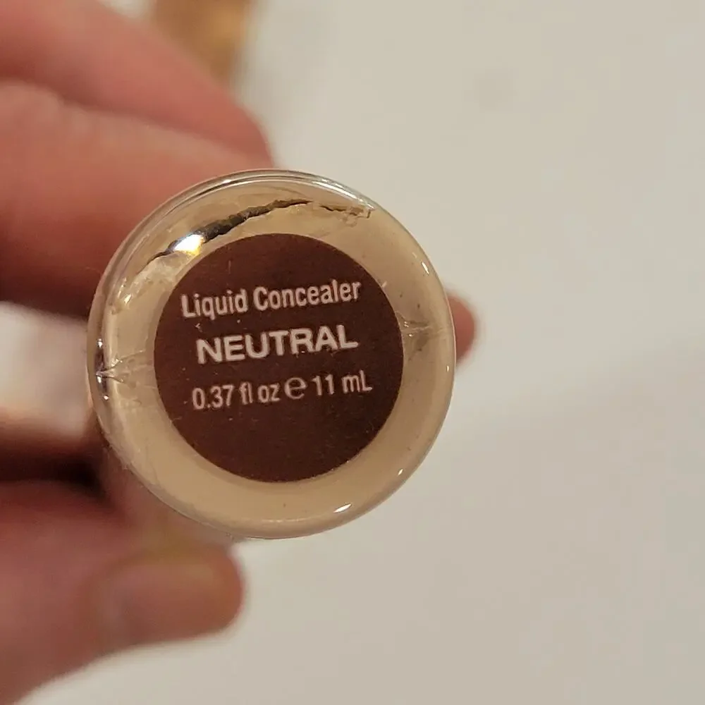 NEW Mineral Fusion Liquid Concealer Full  Coverage NEUTRAL .37 fl oz NIB